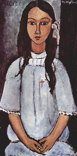 Amedeo Modigliani Alice China oil painting art